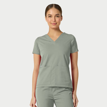 ASTRID Women's Kinetic Two Pocket V-Neck Scrub Top, astrid women kinetic two, women kinetic two pocket, kinetic two pocket v-neck, astrid women kinetic, women kinetic two, kinetic two pocket, two pocket v-neck, astrid women, astrid, women, kinetic, two, pocket, v-neck, v-neck signature v-shaped, signature v-shaped back, v-shaped back neck