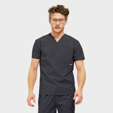 ATLAS Men's Kinetic 3-Pocket V-Neck Scrub Top, atlas men kinetic 3-pocket, men kinetic 3-pocket v-neck, atlas men kinetic, men kinetic 3-pocket, kinetic 3-pocket v-neck, atlas men, men kinetic, kinetic 3-pocket, atlas, men, kinetic, 3-pocket, v-neck, v-neck one chest, one chest pocket, chest pocket two, pocket two invisible