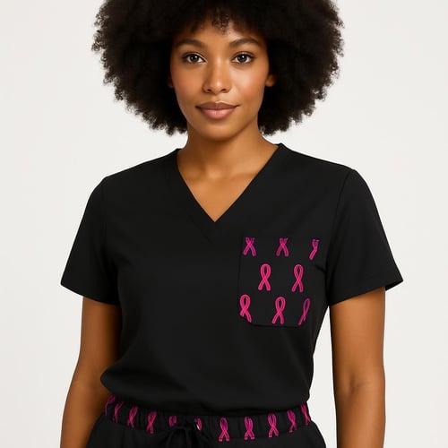 Pink Awareness Women’s Scrub Top – Breast Cancer Ribbon, Comfortable Medical Uniform, pink awareness women breast, awareness women breast cancer, women breast cancer ribbon, breast cancer ribbon comfortable, pink awareness women, awareness women breast, women breast cancer, breast cancer ribbon, pink, awareness, women, breast, cancer, ribbon, comfortable, elevate work wardrobe, work wardrobe our