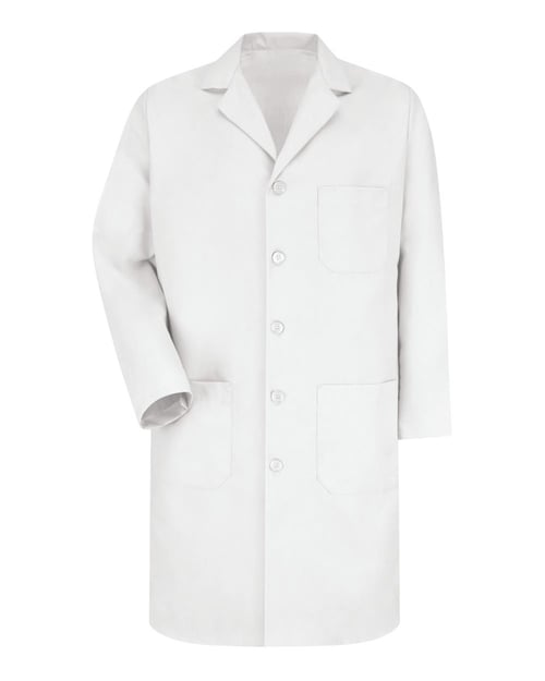 Red Kap KP14L Button Front Lab Coat Long Sizes - ACU PLUS, red kap kp14l button, kap kp14l button front, kp14l button front lab, button front lab coat, front lab coat long, lab coat long sizes, coat long sizes acu, long sizes acu plus, red, kap, kp14l, button, front, lab, coat, long, sizes