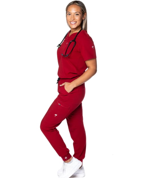 Women's Scrub Top, women, flawless fit princess, fit princess women, princess women jogger, women jogger essential, jogger essential tailored, essential tailored fit, tailored fit stretchy, fit stretchy incredibly, flawless, fit, princess, jogger, essential, tailored