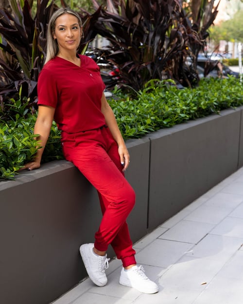 Women's Scrub Top, women, flawless fit princess, fit princess women, princess women jogger, women jogger essential, jogger essential tailored, essential tailored fit, tailored fit stretchy, fit stretchy incredibly, flawless, fit, princess, jogger, essential, tailored