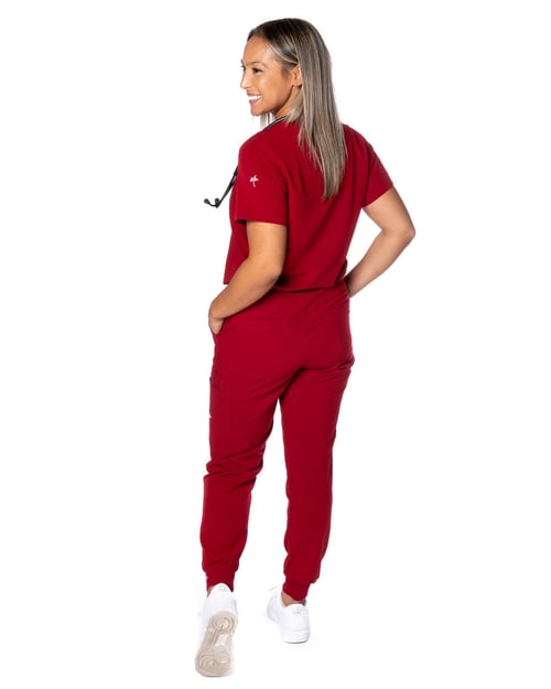 Women's Scrub Top, women, flawless fit princess, fit princess women, princess women jogger, women jogger essential, jogger essential tailored, essential tailored fit, tailored fit stretchy, fit stretchy incredibly, flawless, fit, princess, jogger, essential, tailored