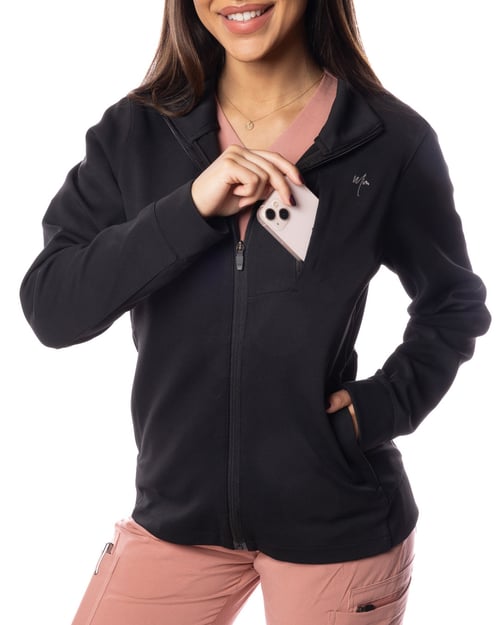 On Call Scrub Jacket - Women, call jacket women, call jacket, jacket women, call, jacket, women, lightweight ultra-breathable fabric, ultra-breathable fabric featuring, fabric featuring pockets, featuring pockets slim, pockets slim fit, slim fit designed, fit designed you, designed you can, lightweight, ultra-breathable, fabric